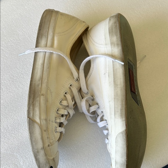 Converse Off-White Lace-Up Sneakers - Picture 3 of 7